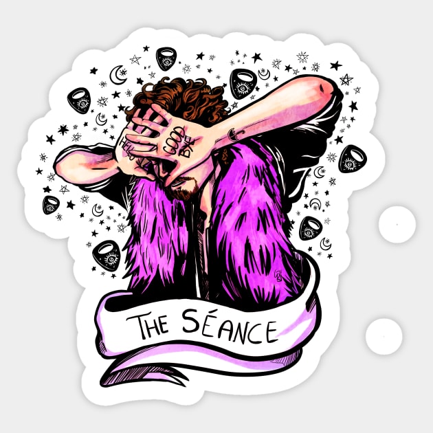 The Seance Sticker by giuliarenzi